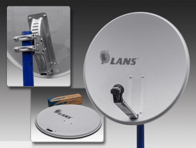 Антенна перфорированная LANS-80 (MS 8006 GS/AS) (Светлая) Антенна перфорированная LANS-80 (MS 8006 GS/AS) (Светлая)