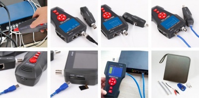 Многофункциональный кабельный тестер Noyafa NF-8601W