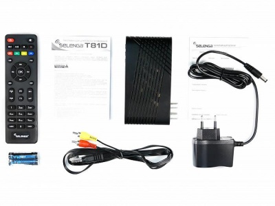 Цифровая приставка Selenga T81D DVB-C/T2